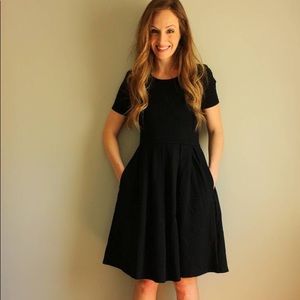 Lularoe Black XL Amelia dress NWT